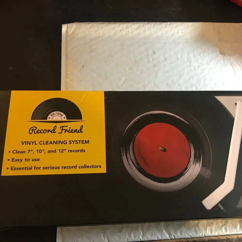 Big Fudge Record Friend Vinyl Record Deep Cleaning System New